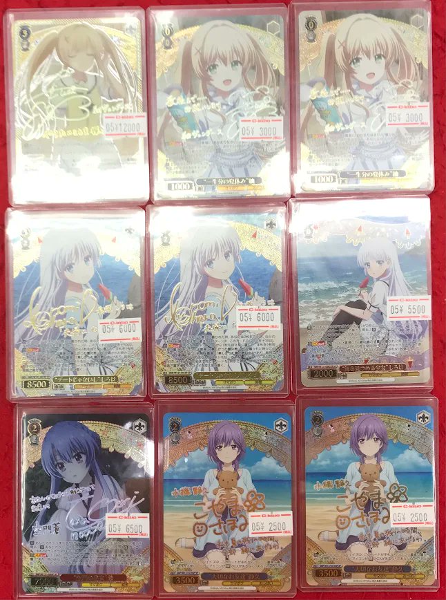 ヴァイス サマポケ シングルまとめ売り ヴァイスシュヴァルツ シングル販売情報】 WSショーケースにてサマポケ