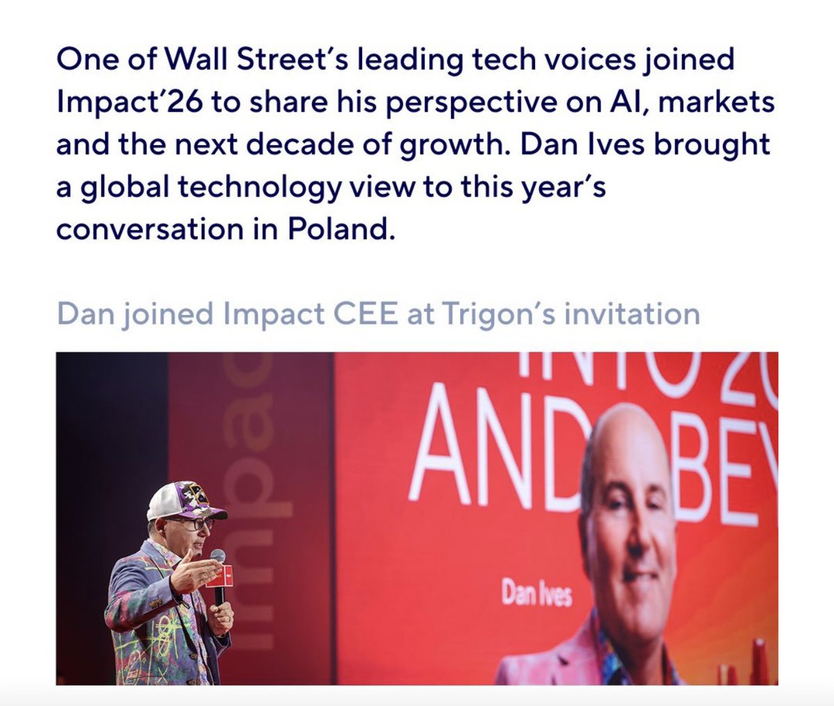 Dan Ives tweet media