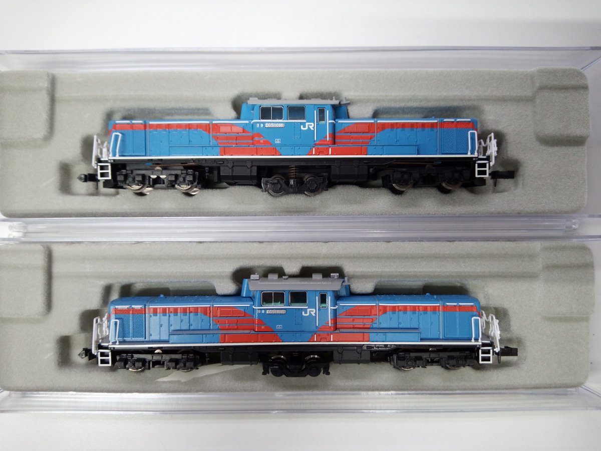 委託品・販売中>MicroAce A8503 DD51-1085・1088 貨物試験色 重連