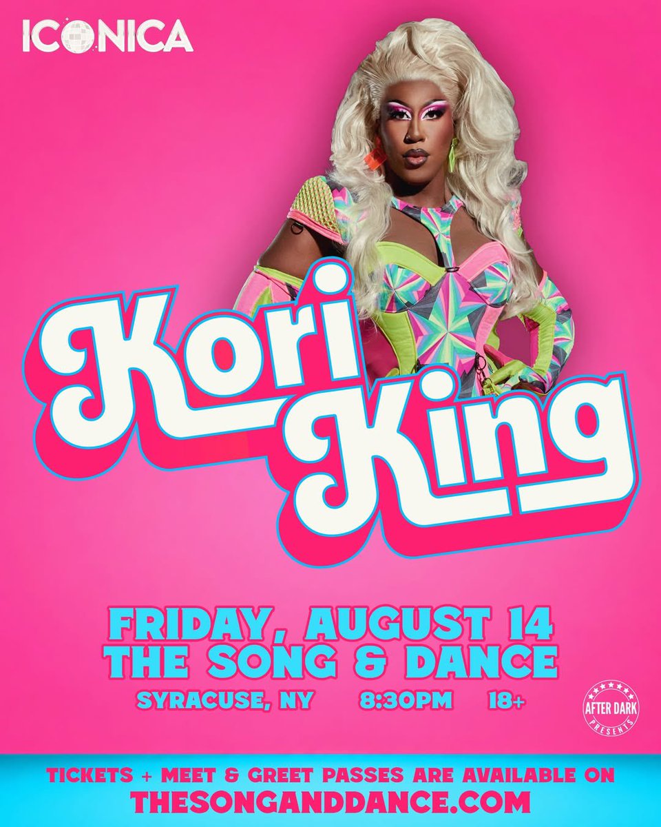 ButtKingHQ's tweet photo. Kori will be performing in Syracuse, NY on August 14th! https://t.co/E94txXK7IN