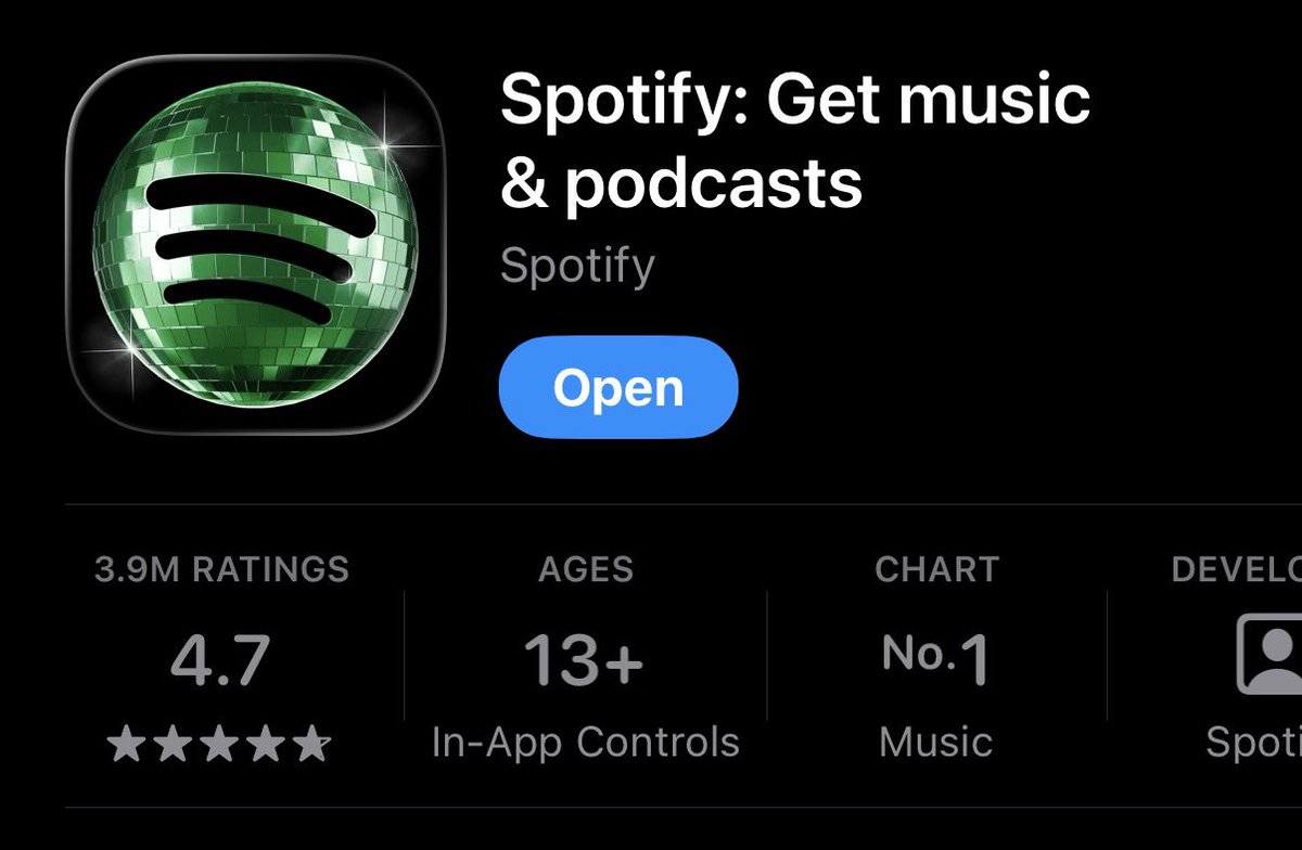 user101j's tweet photo. THEY CHANGED SPOTIFY ICON FOR DRAKES ICEMAN 🧊#Drake #iceman https://t.co/jtzfP86Lri