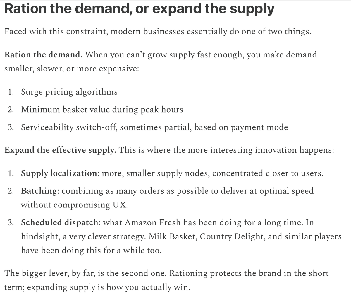 MahnotRohan's tweet photo. Code scales instantly, the operations scale linearly with capex, and ground execution. You always have to ensure the balance of supply to meet the demand https://t.co/ToMnjK8J5u