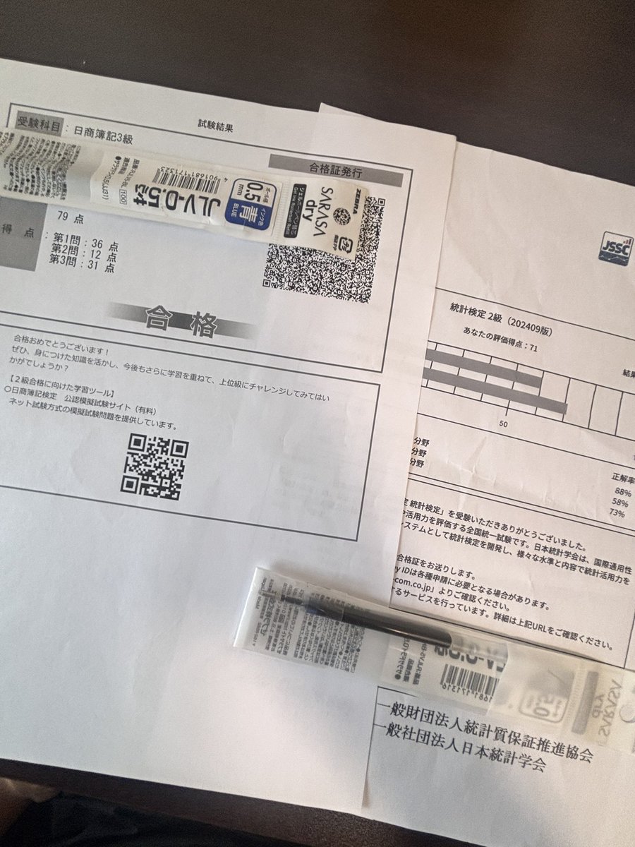Johnyfjd's tweet photo. 少し目標変えて
中国語　統計学　簿記の試験受けてたんだけど全部いい感じで安心！
このまま経済学検定も頑張りますー！ https://t.co/ac7fnoDjqP