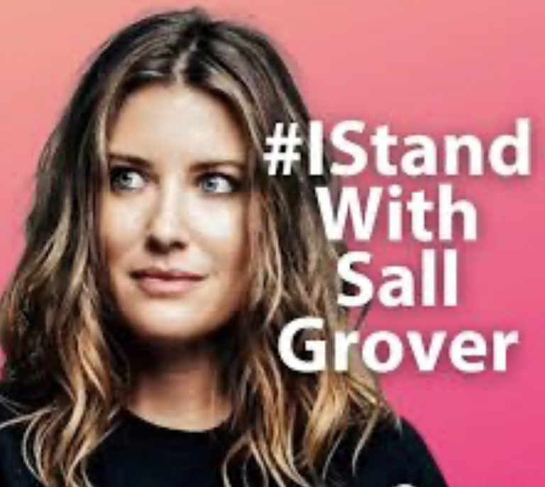 Elagabalus39811's tweet photo. What an amazing woman - standing for every Australian woman. This is not over @salltweets Huge respect. https://t.co/R4SBbUrqWv