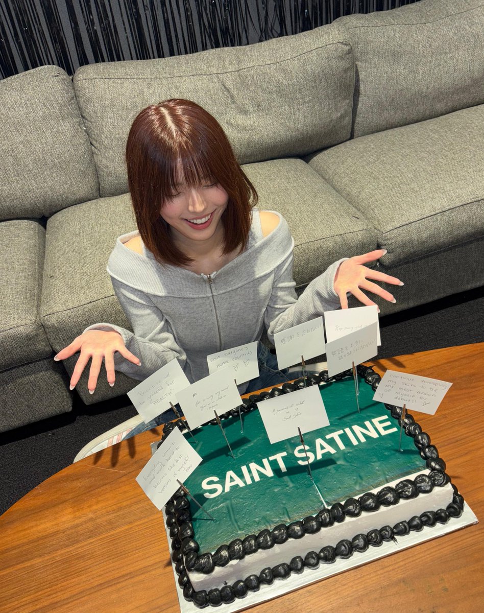 SAINT SATINE JAPAN OFFICIAL tweet media