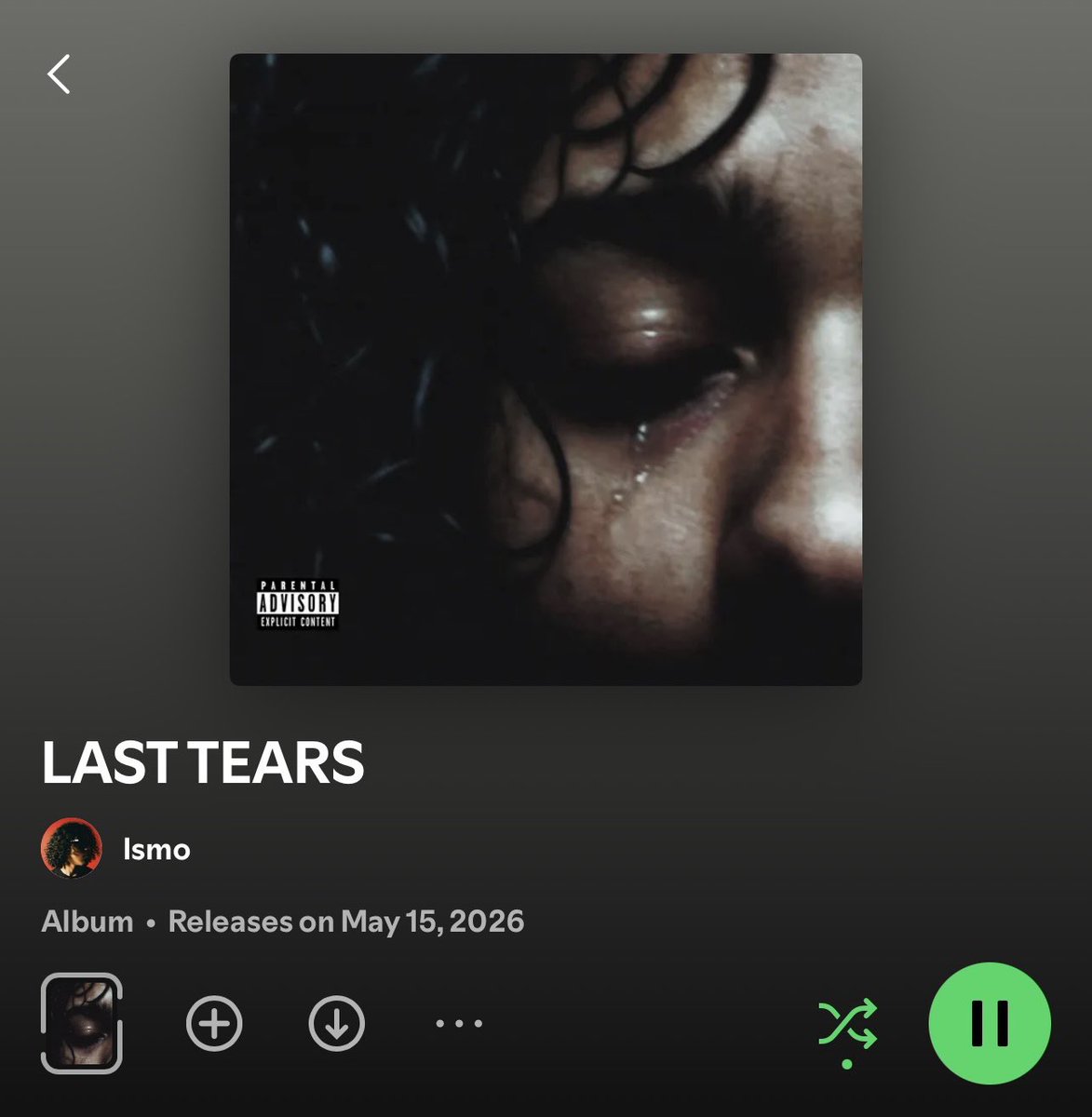 ismo617's tweet photo. LAST TEARS ALBUM OUT NOW 👁️
https://t.co/hHRuloU82C
APPRECIATE Y’ALL FOR PATIENTLY WAITING❤️ https://t.co/jDeRXkjwwq