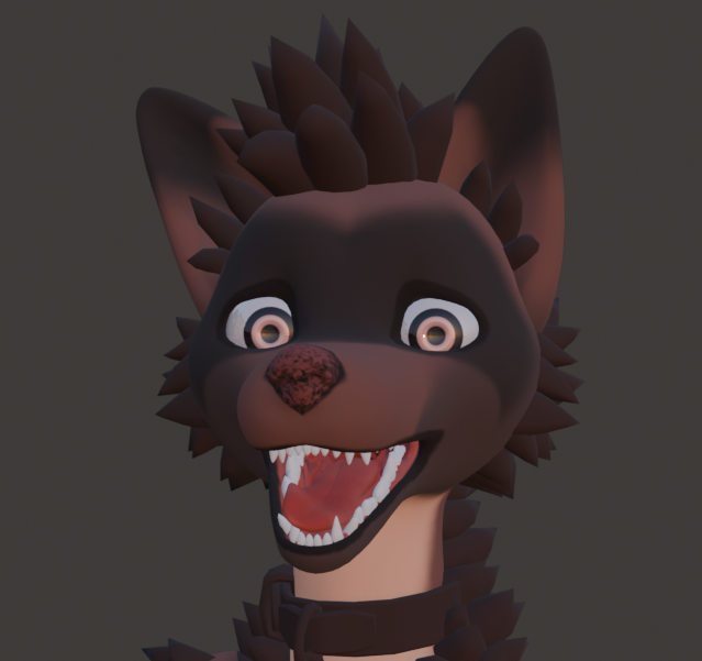 Genda3D's tweet photo. Retopology Done, UV Maps Done, Weights done, shape key / Blendshapes - 20% done. Currently working on Base textures including mouth, next up will be eyes! https://t.co/bBfoiTWvbu