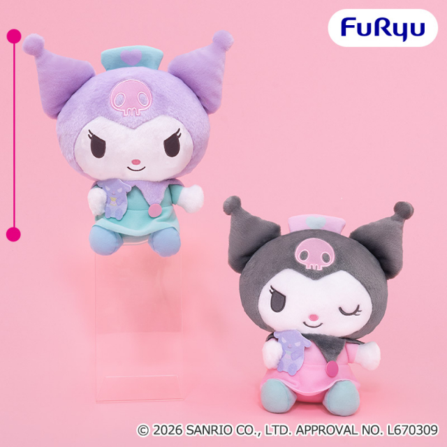 🎉景品入荷情報🎉】 ・クロミ ナースBIGぬいぐるみ 1Fプライズコーナー
