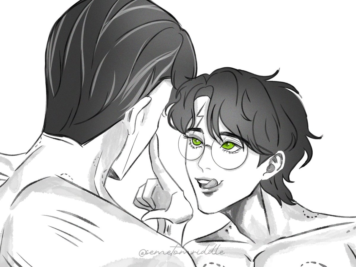 SemeTomriddle's tweet photo. “I’ll dry you out, old man~”

#Tomarry #Tomarrymort #soulseeker  #tmrhp https://t.co/yFLpIsvpsv