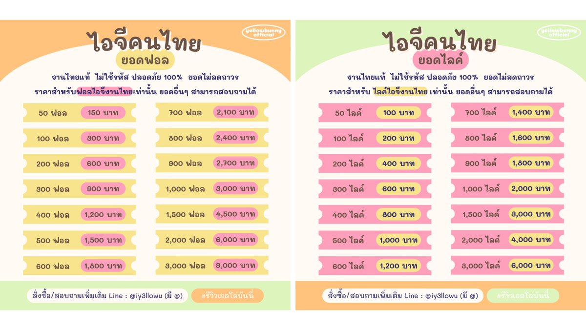 YellowBunny | ติดต่อบนไบโอ 👨🏻🚒 tweet media