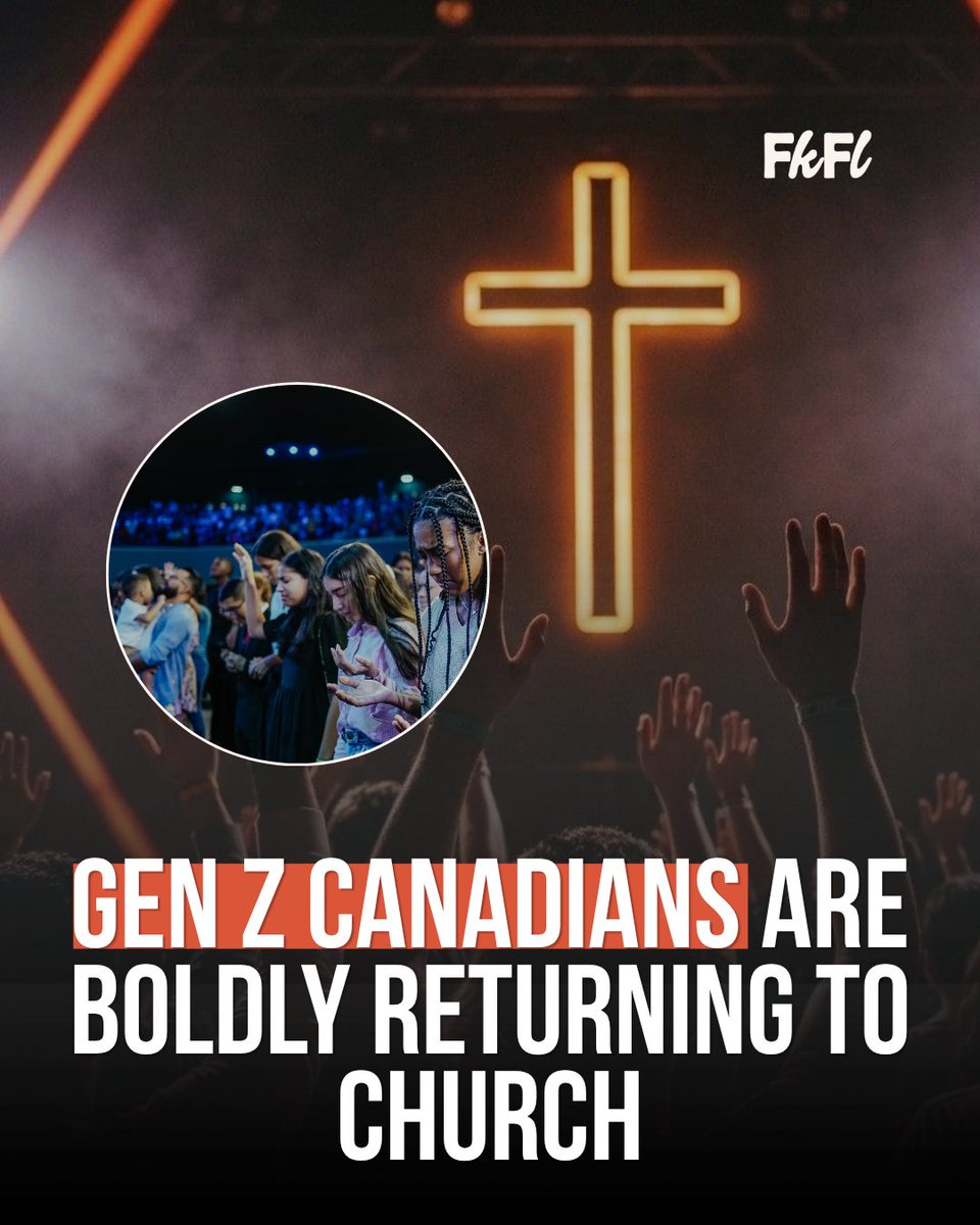 fullyknown__'s tweet photo. Something is shifting among Gen Z in Canada 👀

An Angus Reid survey found Canadians aged 18–24 were the most likely age group to describe themselves as “religiously committed.”

What do you think is driving the change? 

#GenZ #Canada #Faith #Christianity #Jesus https://t.co/7wkIvcR8Eo