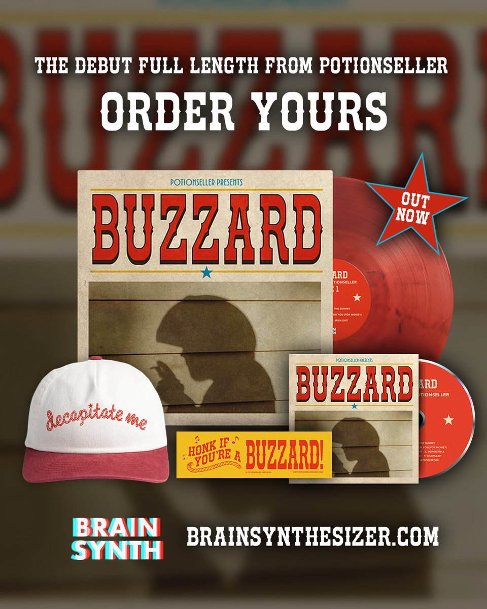 potionsellerMI's tweet photo. “BUZZARD” is finally here. ❤️

Worked harder on this project than any other creative endeavor in my life. 

https://t.co/0z2hWVjRUw https://t.co/0dLGUZZnGP