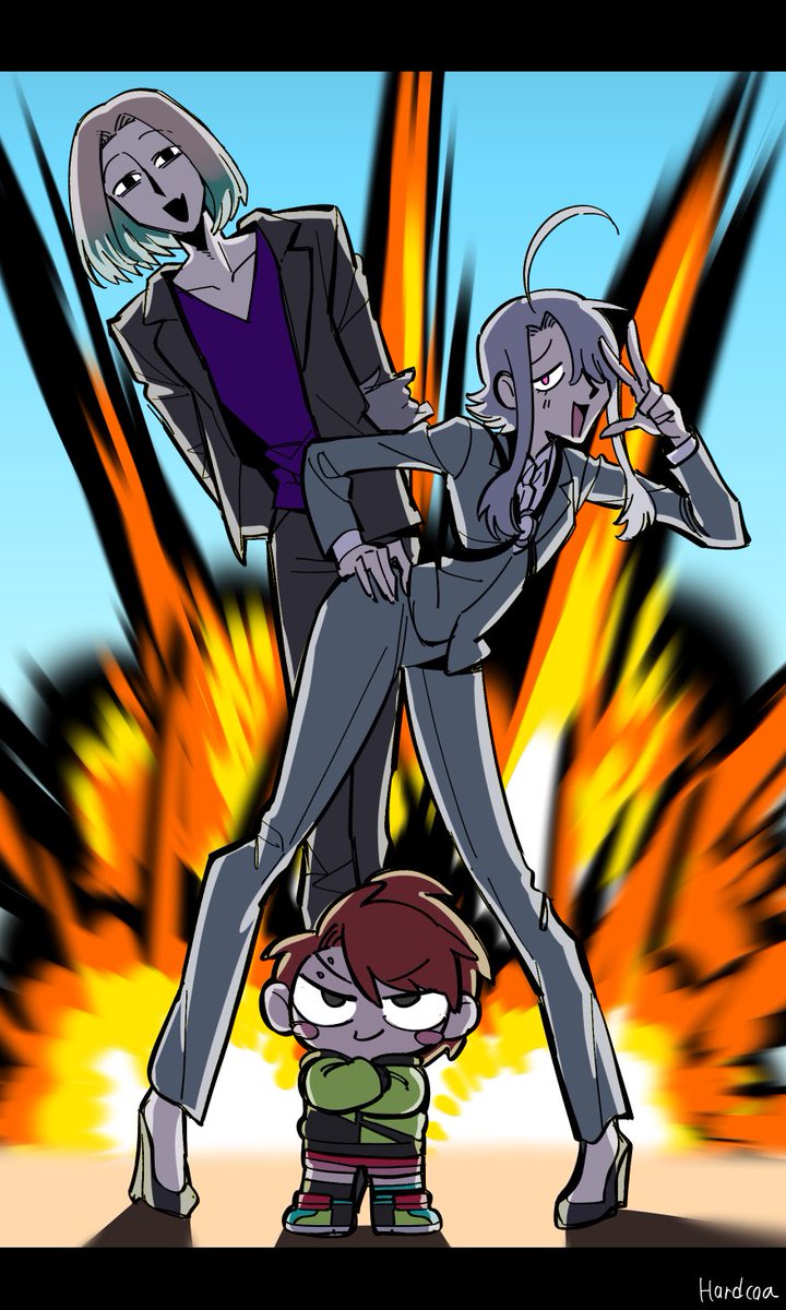 hardcoa_V's tweet photo. さいきんのえ！
一部ポーズ参考あり
知り合いの代理FA（に、近いとする） https://t.co/DHdzTt9U7A