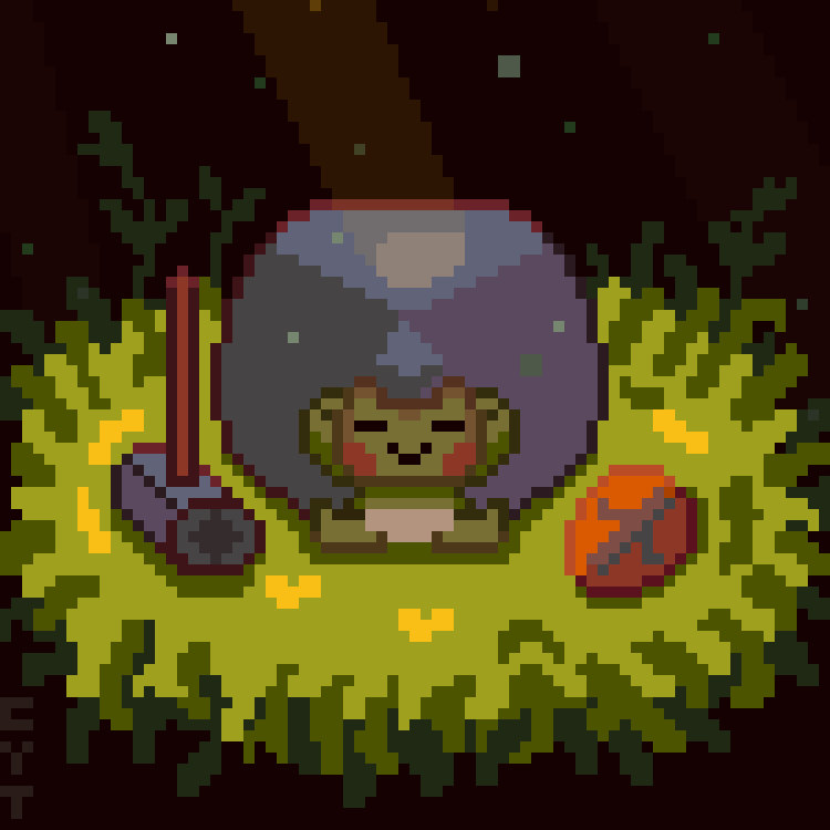 the_Cayote's tweet photo. lil guy resting #pixelart https://t.co/ZPr1YemfjQ