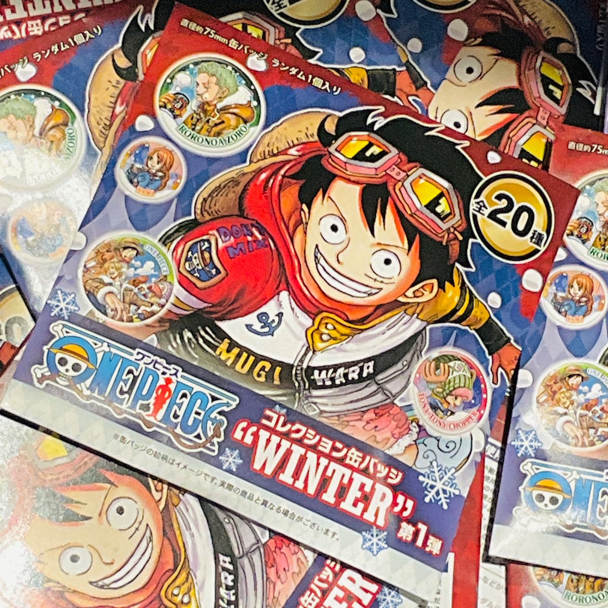 再入荷】原画商品 コレクション缶バッジ “WINTER”第1弾 (全20種) 1
