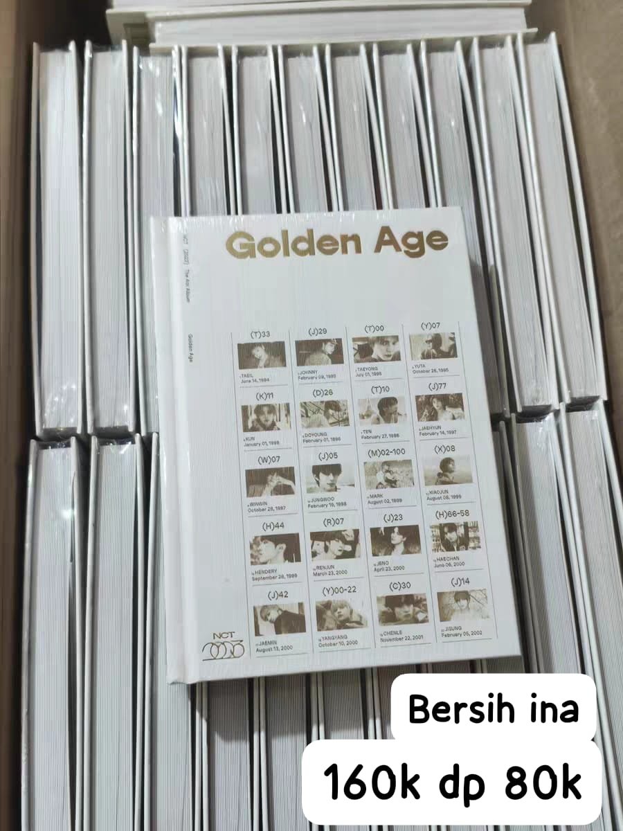 SamochiGO's tweet photo. 🌵OPEN PO ALBUM NCT 2023 GOLDEN AGE x SELLCHIN🇨🇳🌵

💴160k dp 80k

✅Bersih ina
❌Pack
❌Cancel after list❗
📌Di co setiap keisi 5-7 pcs
🛎️Close Sampai sold seller 🛎️

~~~ 
For order : https://t.co/vDI8BaloRw https://t.co/HKJO4nzap3