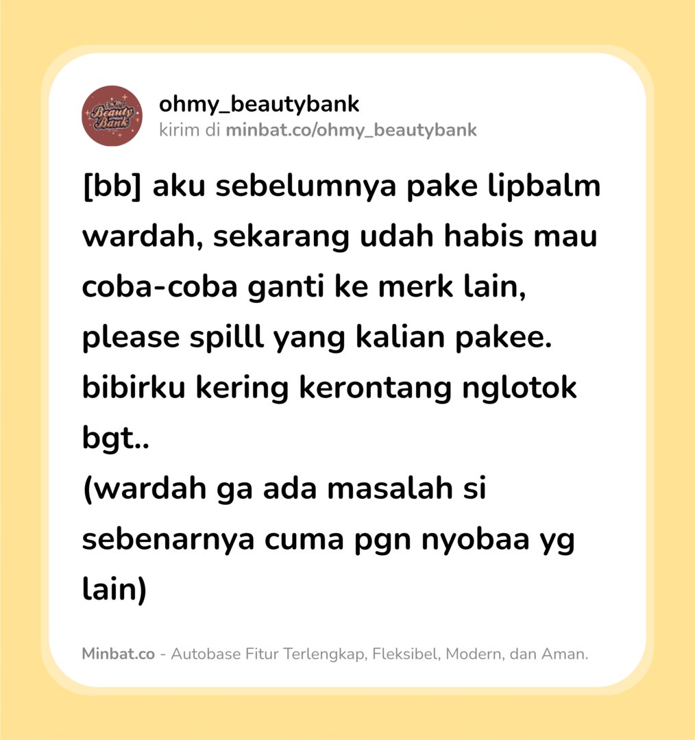 🚫 NO LINK! BACA RULES tweet media