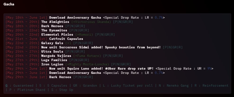[BCEN Event Data]