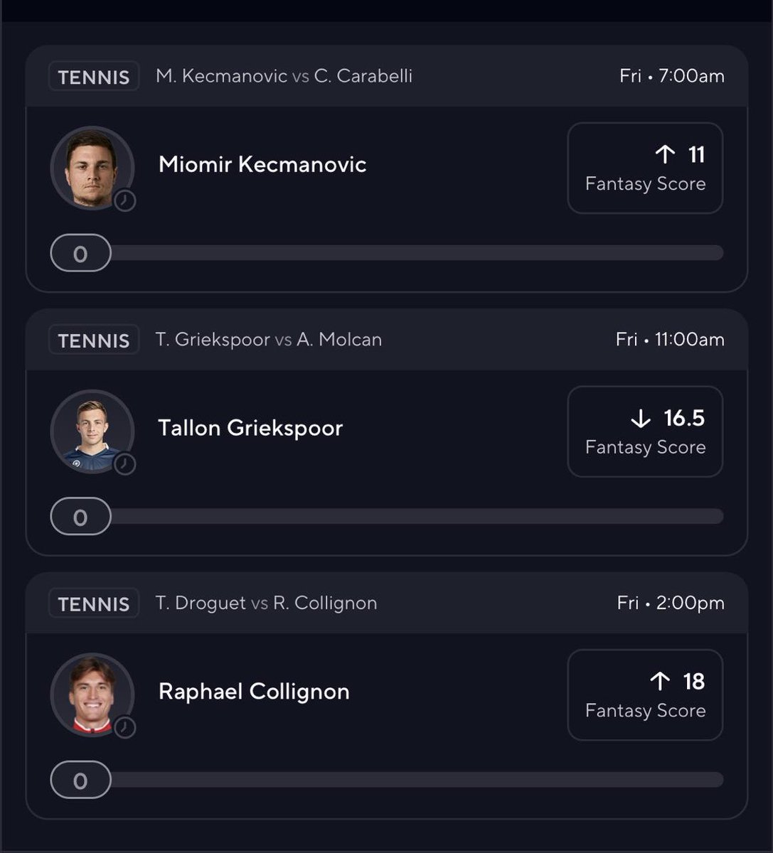 lawrenceharry73's tweet photo. 🚨PrizePicks 6x🚨 

ARE YOU TAILING? Im going big on this 1️⃣  

THE 🐐 IS BACK

https://t.co/PXJF4fGbde

#Gambling𝕏 #PrizePicks #tennis https://t.co/cqiFVpzeK6
