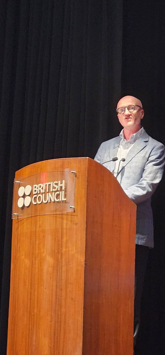 SanjoyRoyTWA's tweet photo. Literature binds us together with ideas. Shannon dy director @inBritish speaks at the launch of #JLFLONDON2026 @albarrett09 https://t.co/j1T4XvuQse