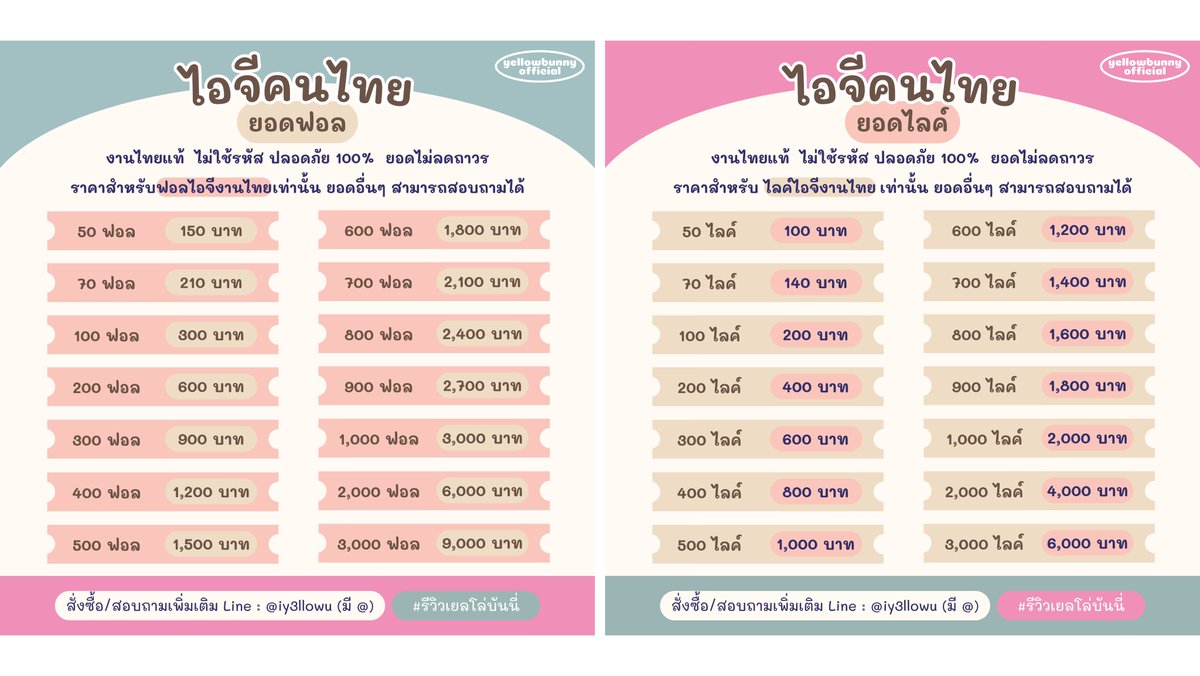 YellowBunny | ติดต่อบนไบโอ 👨🏻🚒 tweet media
