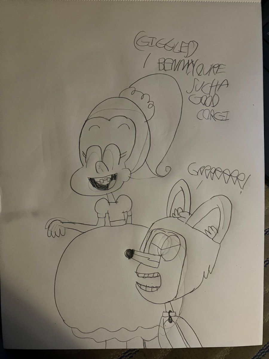 terr_k80106's tweet photo. Corgi Benny Bites Luan’s Dress Butt
#ButtBite #TheLoudHouse #LuanLoud #BennyStein #Luanny https://t.co/ZZYuLrSo13