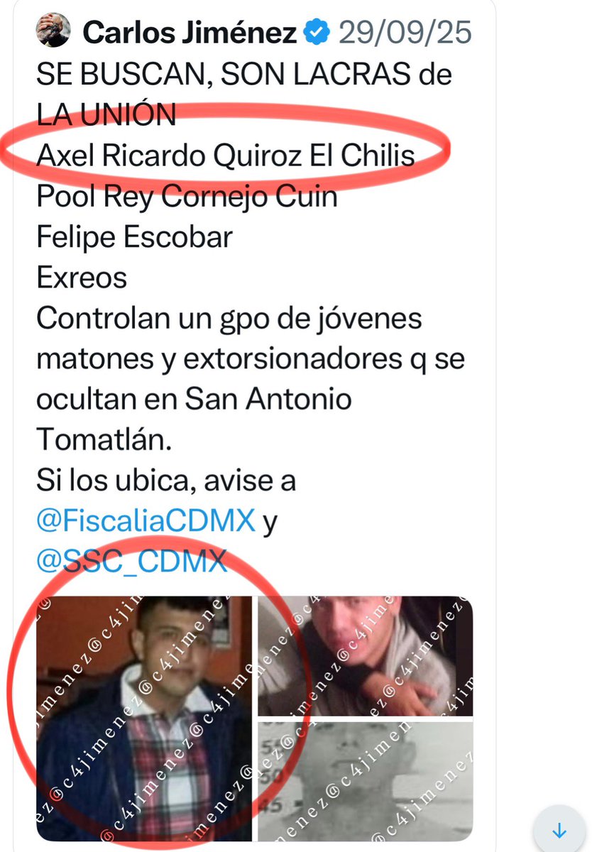 Carlos Jiménez tweet media