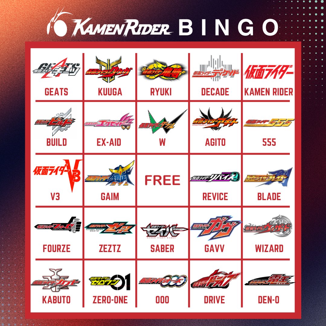 KAMEN RIDER Global tweet media