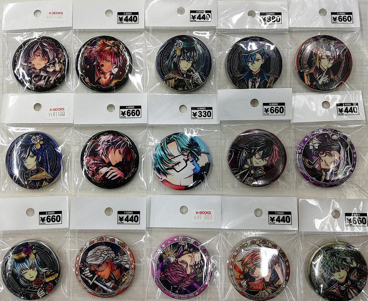 商品紹介】 #悪魔執事と黒い猫 当店では悪魔執事と黒い猫の等身絵柄缶