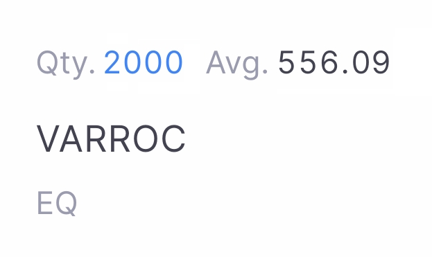 csbirju's tweet photo. Bought #VARROC https://t.co/wK9YSYLbL4