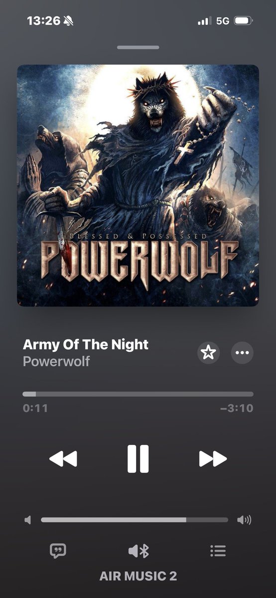 mick0812's tweet photo. 昼下がりの眠気覚ましは
FULL METAL JAPANに出演が決まったPOWER WOLF！
めっちゃ楽しみだ〜！
＃fullmetaljapan https://t.co/9fsQefNUSW