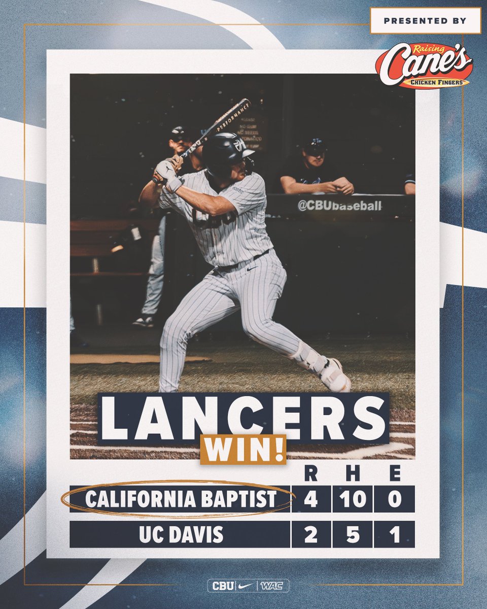 California Baptist Baseball tweet media