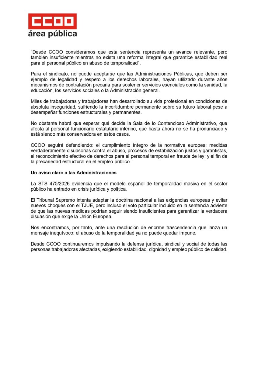 PAFP - Plataforma Afectados Función Pública Madrid tweet media