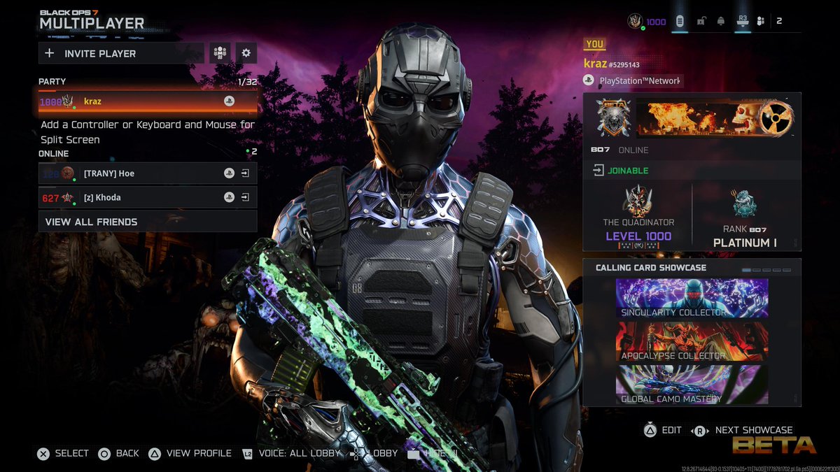 _Kraz's tweet photo. Finally joined the nerd club #BO7 https://t.co/g0tktpAc1s