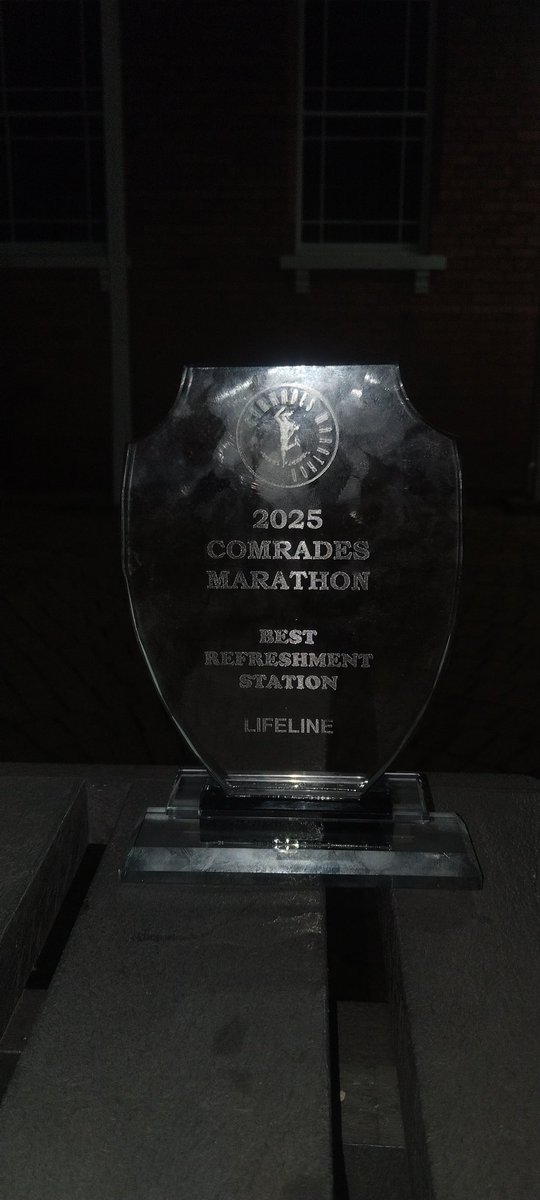 LifeLine_ZA's tweet photo. Honoured for LifeLine South Africa to be crowned 🏃‍♂️ Comrades Marathon 2025 Refreshment Station Winners! 💙

Thank you to our teams, volunteers, Inchanga Community, LifeLine Durban, Department of Health SA &amp; SA Red Cross Society for your incredible support and dedication in https://t.co/exZAkYupUt