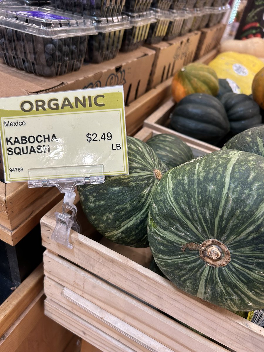 YogaMedGroup's tweet photo. “Winter” or “hard” squashes from @wheatsville 🧡
They provide satisfying complex carbohydrates for sustained energy and a plethora of antioxidants and other nutrients. Each variety has its own flavor and texture. They can be baked, steamed, or added to soups and stews. #yogadiet https://t.co/ubcAtX9ojp