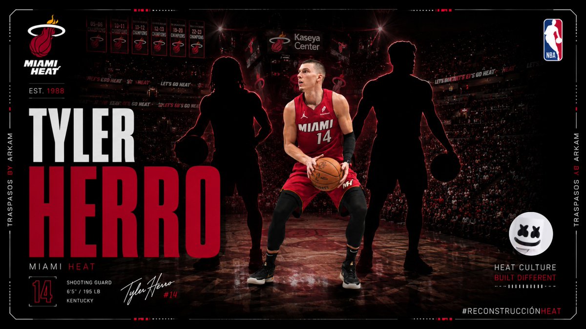 AjenorNBA's tweet photo. 4ta reconstruccion: Miami Heat
Rendimiento del equipo: 43-39(10mos en el este,eliminados en el play-in)
Picks del draft 2026: 13 y 41

Se agradece rt,fav y follow! https://t.co/e9wHuCkFhh