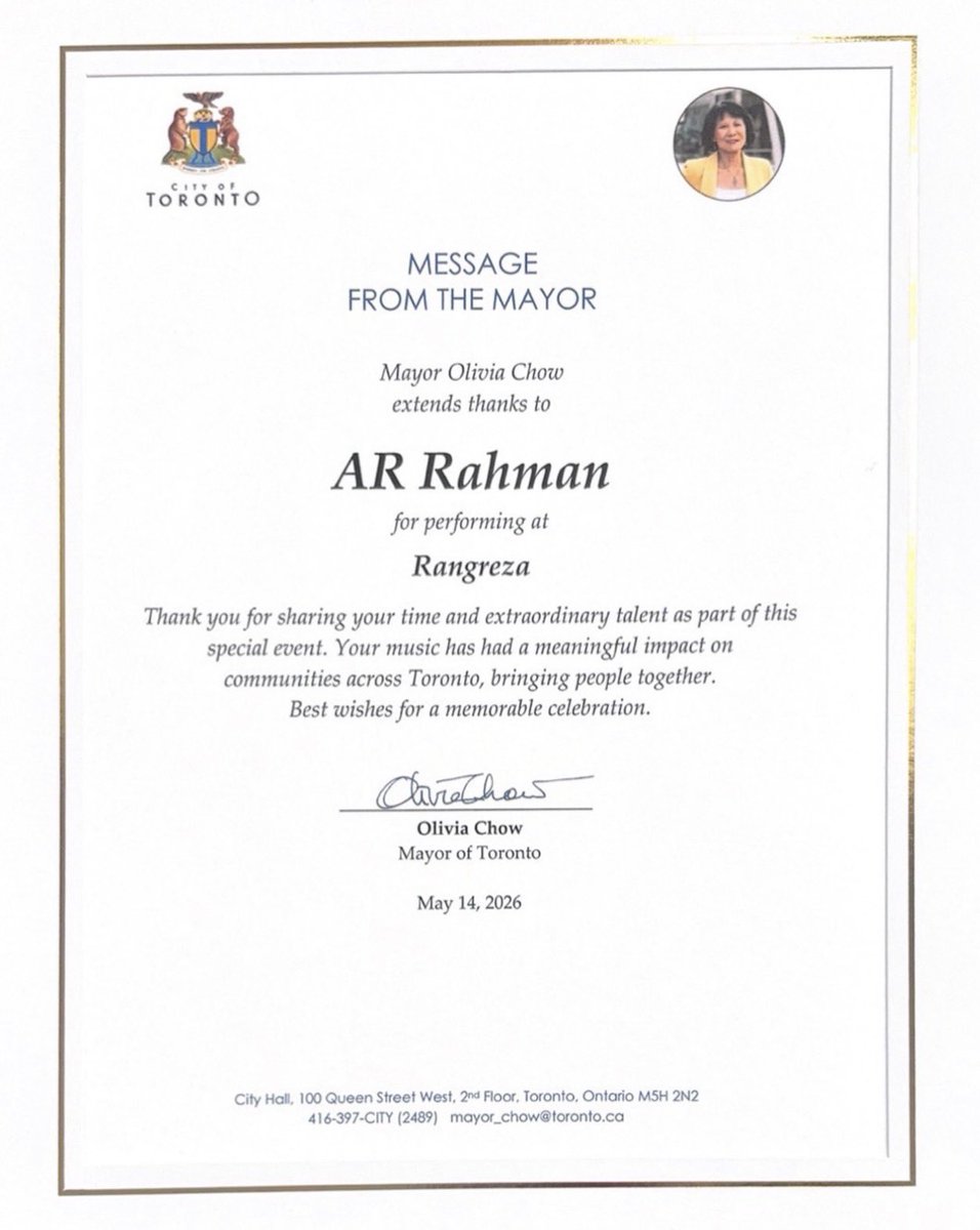 A.R.Rahman tweet media
