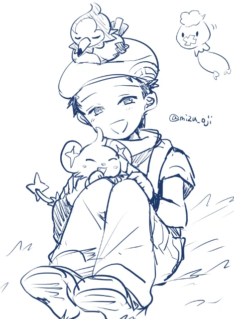 シンオ～のポケちゃん、序盤で手に入るのに最後まで戦えるのとっても好き。助かる。そしてかわいい 
