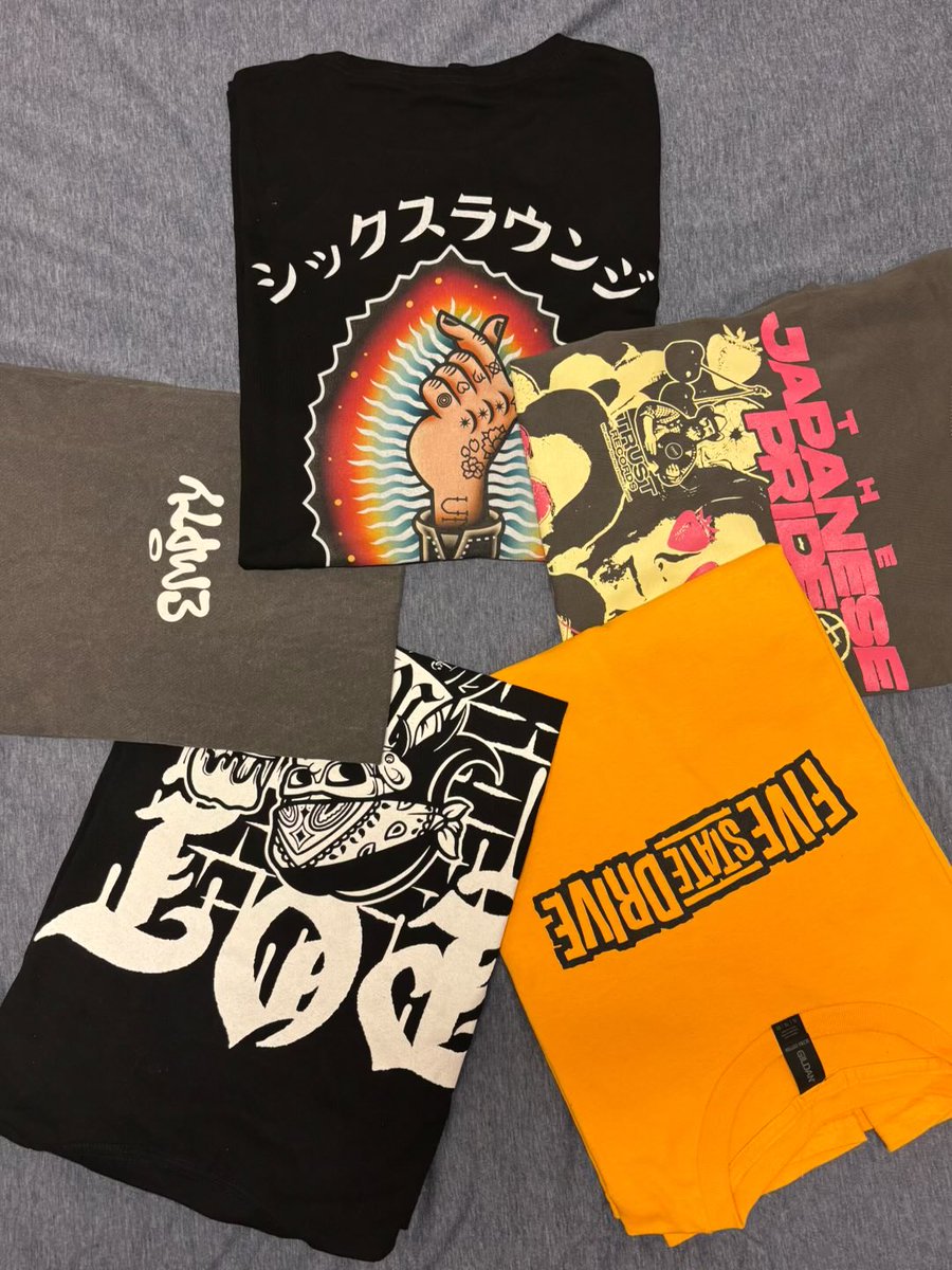 19Samurai's tweet photo. いよいよ明日FREEDOM 2DAYs楽しみすぎる🤩🤩🤩どのバンt着て行こ？

＃freedom 
＃ロック 
＃音楽 
＃邦ロック好きな人と繋がりたい https://t.co/iwT4LSJe3f