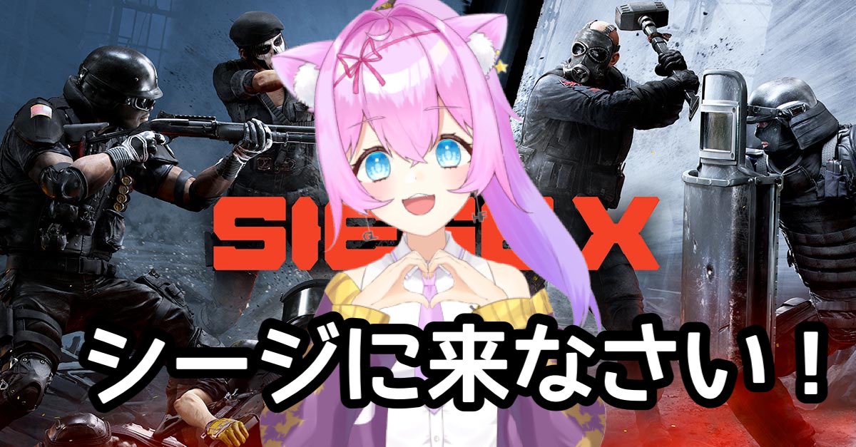 月羽(るう)るみん@R6S応援Vtuber📣🌠 tweet media