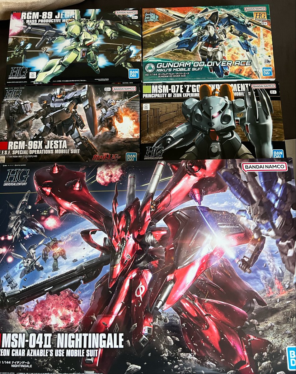 プレバンからお土産が届いた…ナイチンゲールの箱またこのサイズか