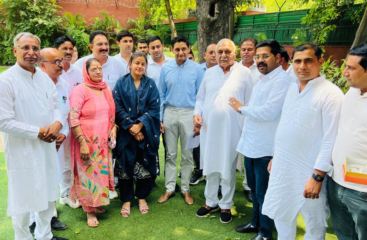 Deepender Singh Hooda tweet media