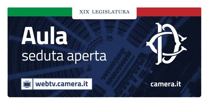 Camera dei deputati tweet media