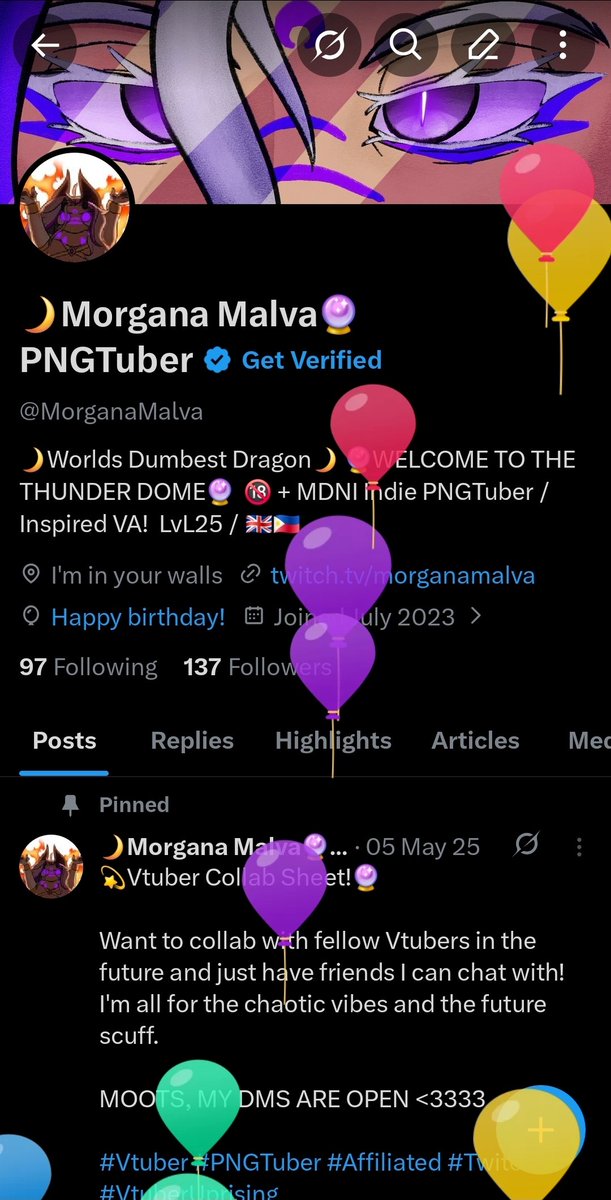 🌙Morgana Malva🔮 PNGTuber tweet media