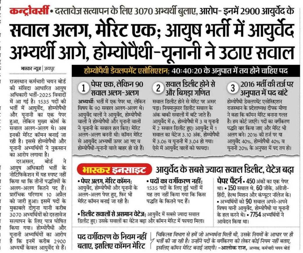 Homoeopathyhda's tweet photo. अगर भर्ती निष्पक्ष है तो  streamwise classification सार्वजनिक क्यों नहीं?
#अलग_सिलेबस_अलग_मेरिट
@BhajanlalBjp @JPNadda @GajendraKhimsar @DrKirodilalBJP @hanumanbeniwal @RavindraBhati__ @1stIndiaNews @ashokgehlot51 @BJP4Rajasthan @DainikBhaskar @DrKirodilalBJP @educationnagari https://t.co/b3BLsZOj5c