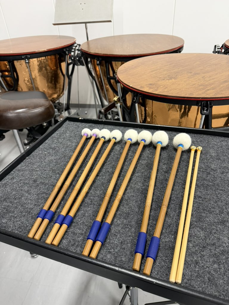 shionPercccc's tweet photo. ずっと気になっていたApogeeマレットを思い切って購入！使うのが楽しみです🥁 https://t.co/Y0pOyKQgC2