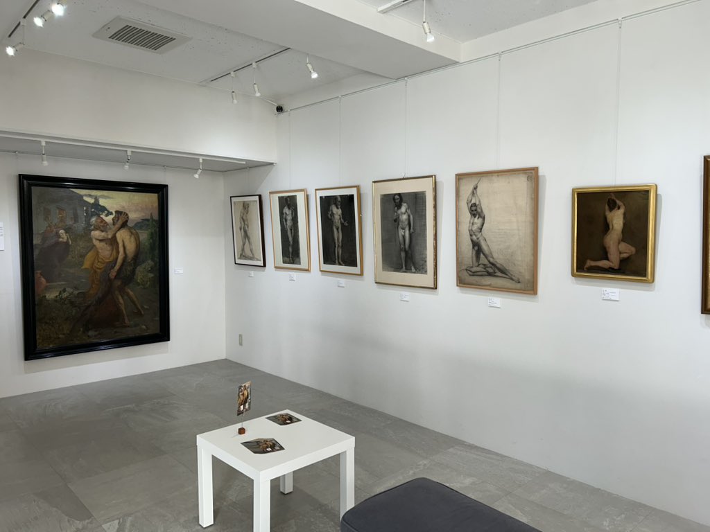 torilogy_'s tweet photo. ギャラリー・エスパス・ラポルトでは「アカデミックな人体表現」プレ展示中。来週には別の展示を挟み5/27から再度本展の開始となります。 https://t.co/0NQcEpBa2z