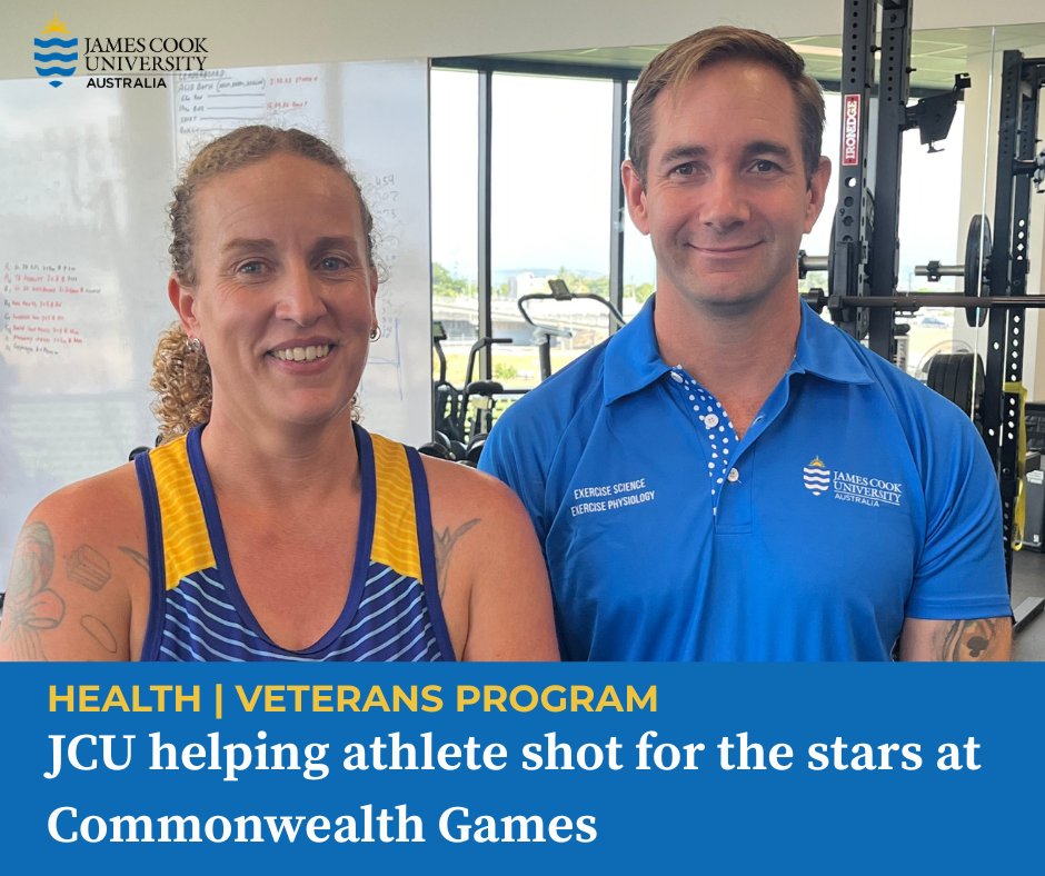 jcu's tweet photo. North Queensland para-athlete Ainsley Hooker will realise a long-held dream when she represents Australia at the Commonwealth Games in Glasgow, Scotland this July.

Read the full story here 👉📰 https://t.co/QaiQW61Gy3 https://t.co/RfdsQHu0o7