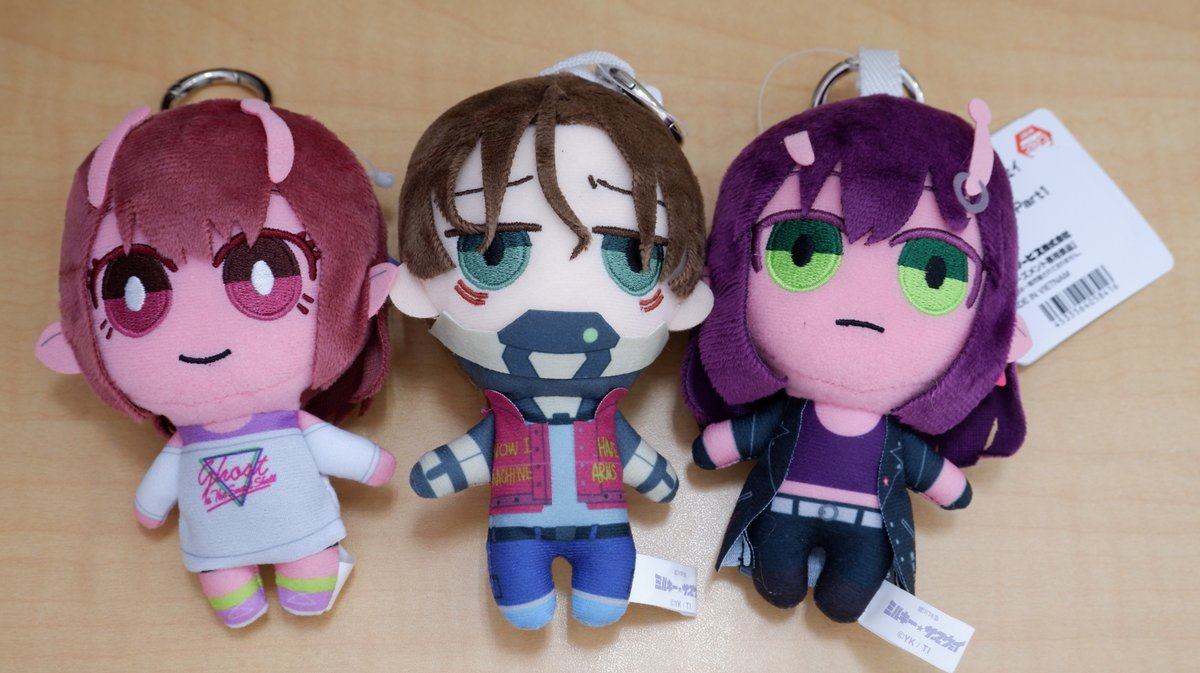銀河特急 ミルキー☆サブウェイ ちまっとさん ぬいぐるみ Part1 入荷